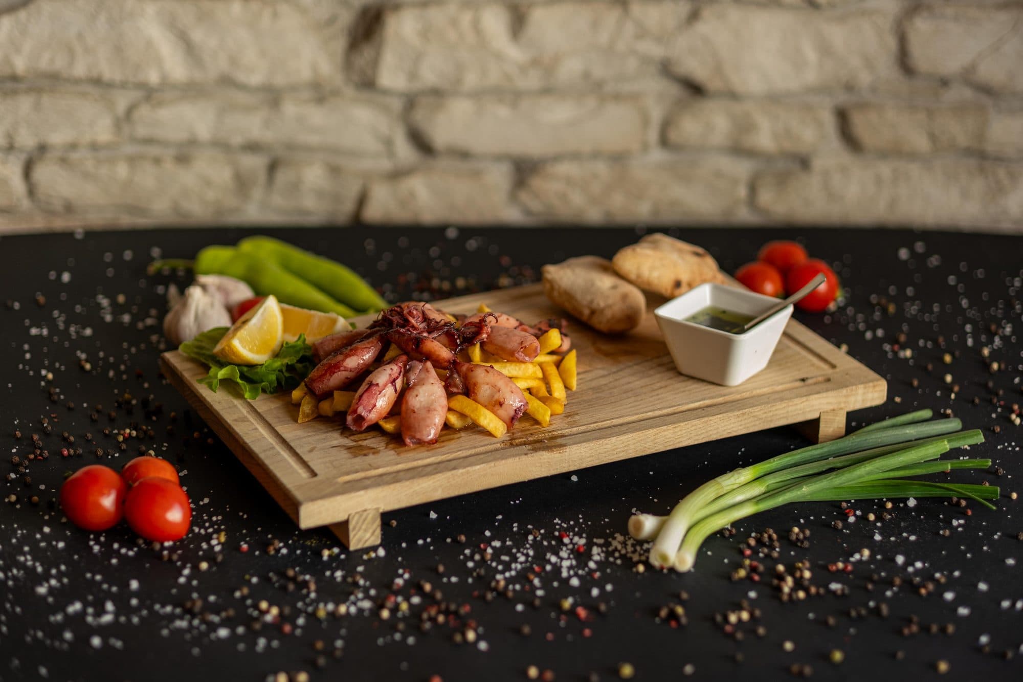 Lignje sa žara (250 gr)